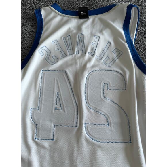 Rare Nike Authentic 2001 Mateen Cleaves NBA Detroit Pistons Dri Fit Jersey Sz 48 - Picture 12 of 16